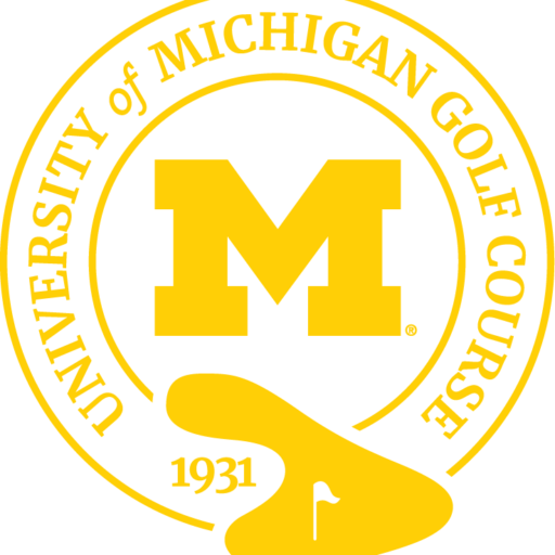 University of Michigan Golf Course Logo