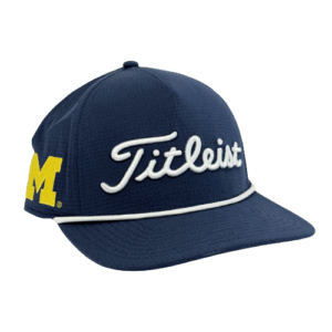 Titleist Rope Block M Hat – University of Michigan Golf Course