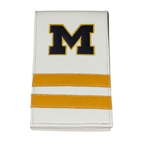 Iliac Block M Yardage Book & Scorecard Holder – University of