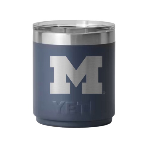 YETI 10oz Michigan Low Ball – University of Michigan Golf Course