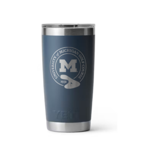 YETI 20oz UMGC Course Logo Rambler