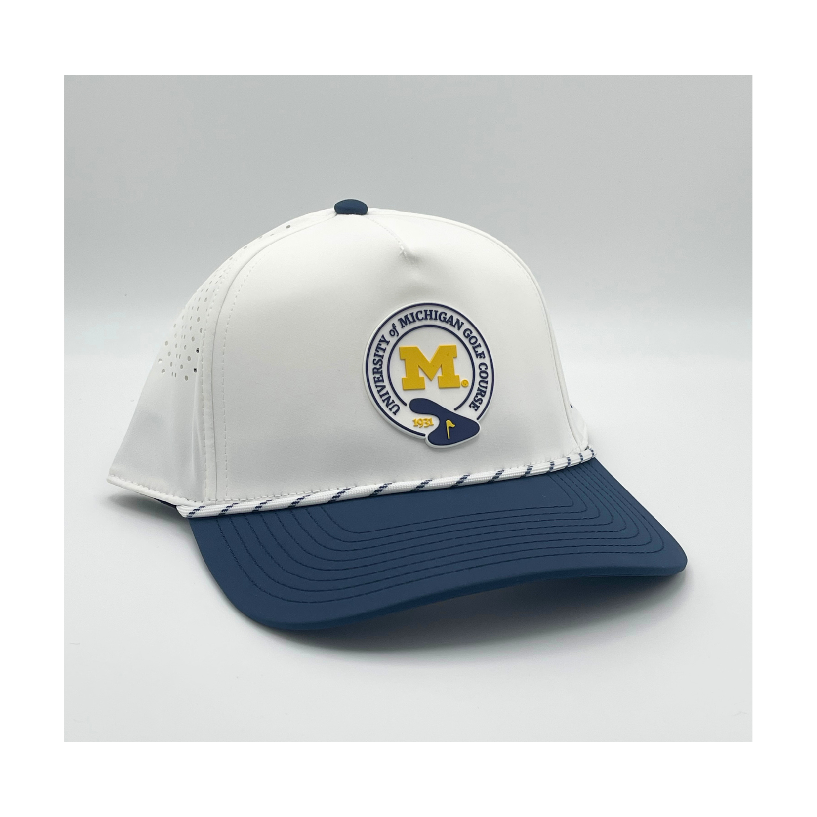 Branded Bills Curved 5 Panel Course Logo Rope Hat - Image 2